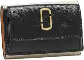 Amazon | [マークジェイコブス] 三つ折り財布 ミニ財布 ブラック